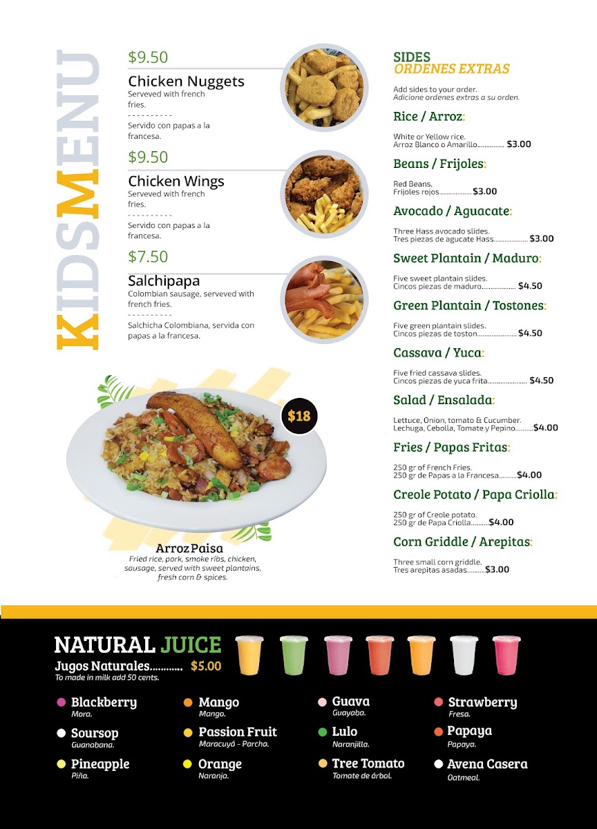 Mi Pueblo Restaurant & Bakery 2 Menu - Image 5